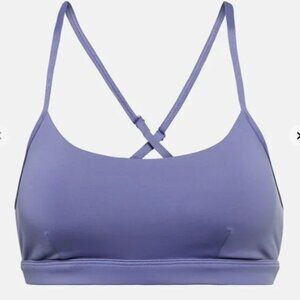 ISO  Alo Yoga bra in "Lilac Blue" in size Small or Medium